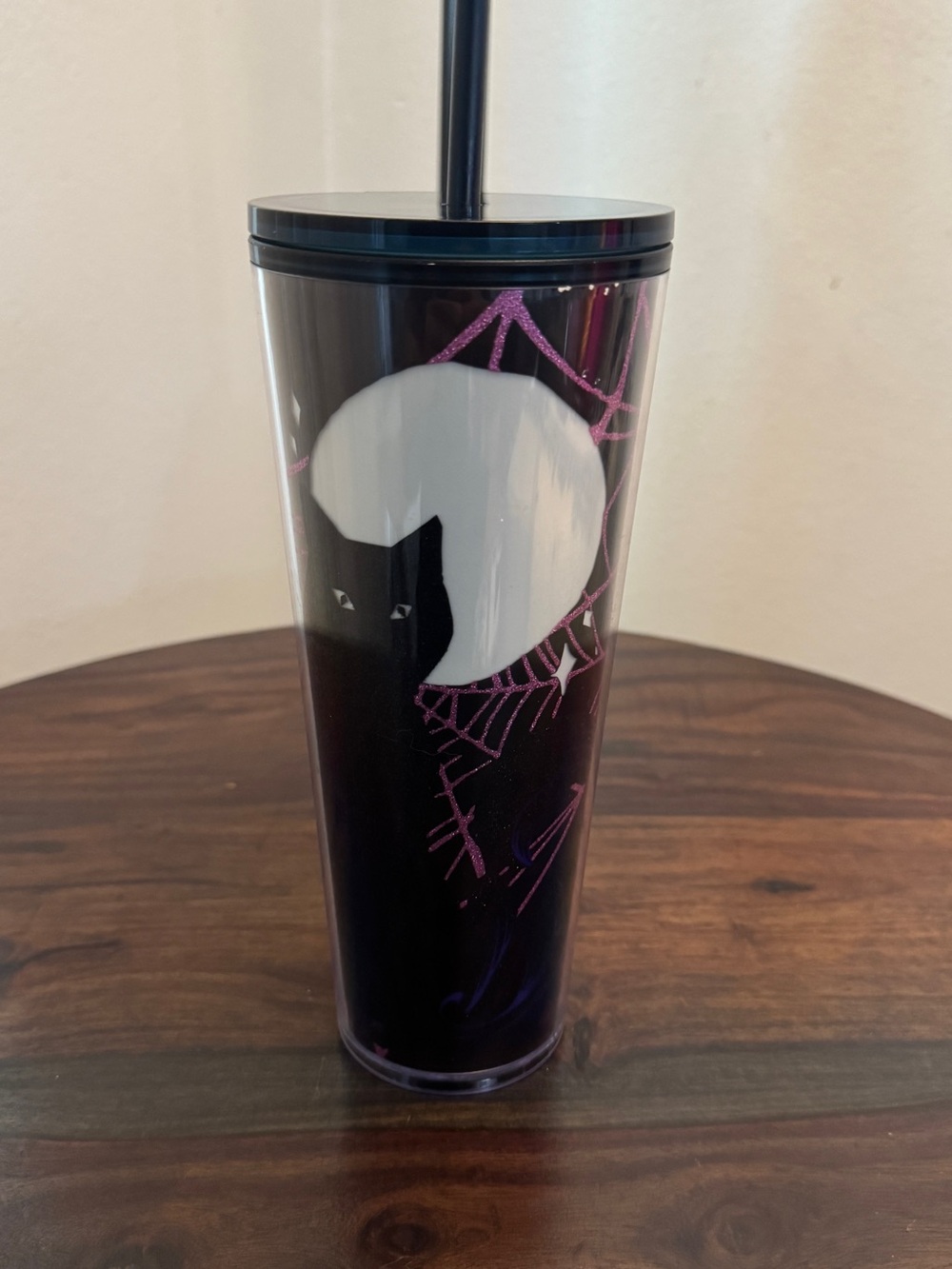 STARBUCKS HALLOWEEN EDITION BLACK CAT CUP